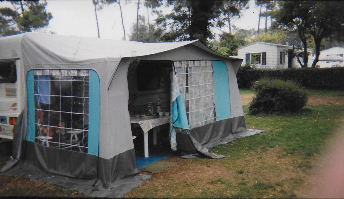 Auvent Pour Caravane Et Camping-car 390x260x245 Cm - Toile 5000 Mm, Fibre De Verre, Aluminium, Étanche